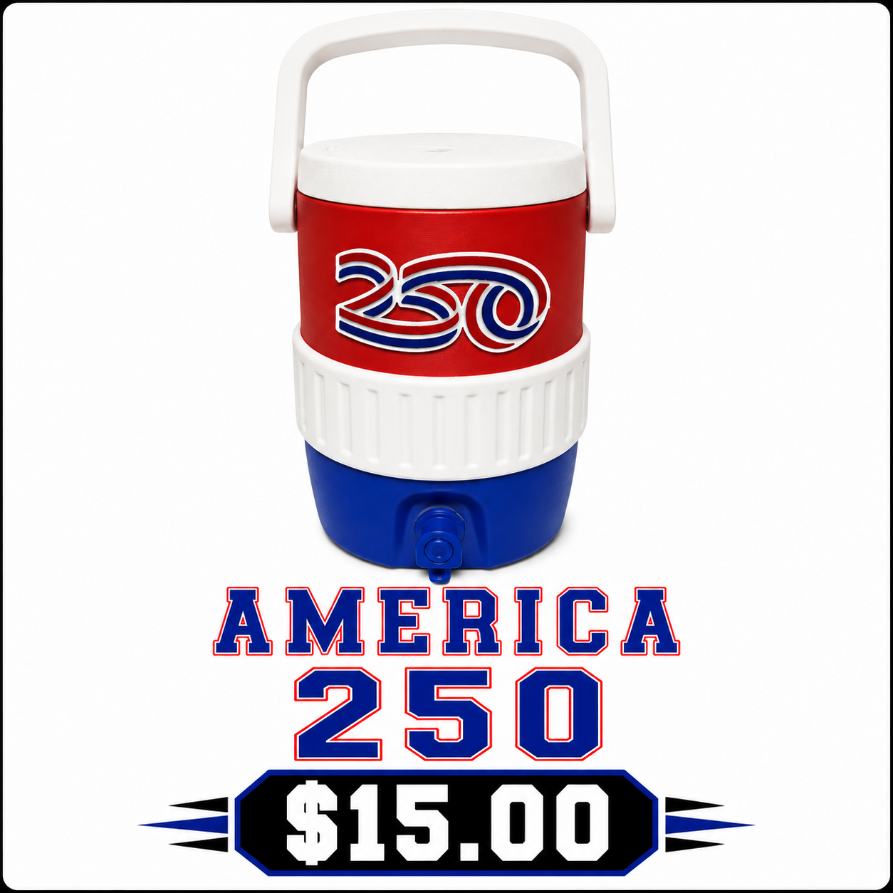 America 250 mini cooler