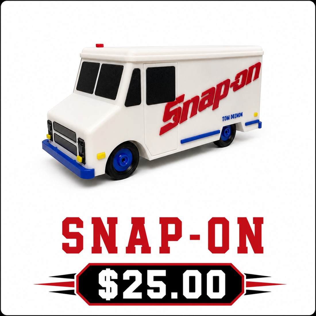 Snap-on desktop truck open holder