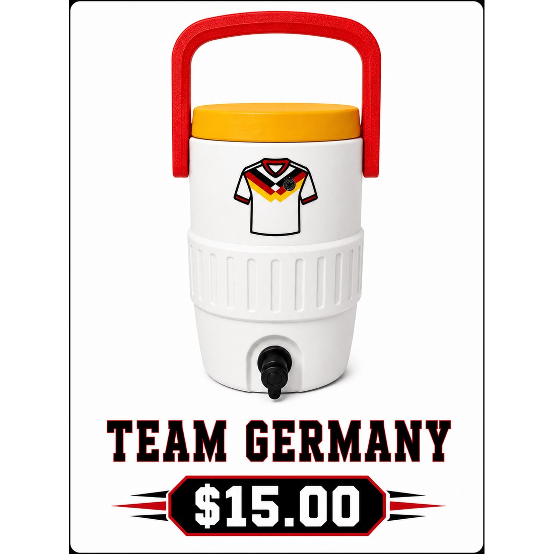 Team Germany mini cooler