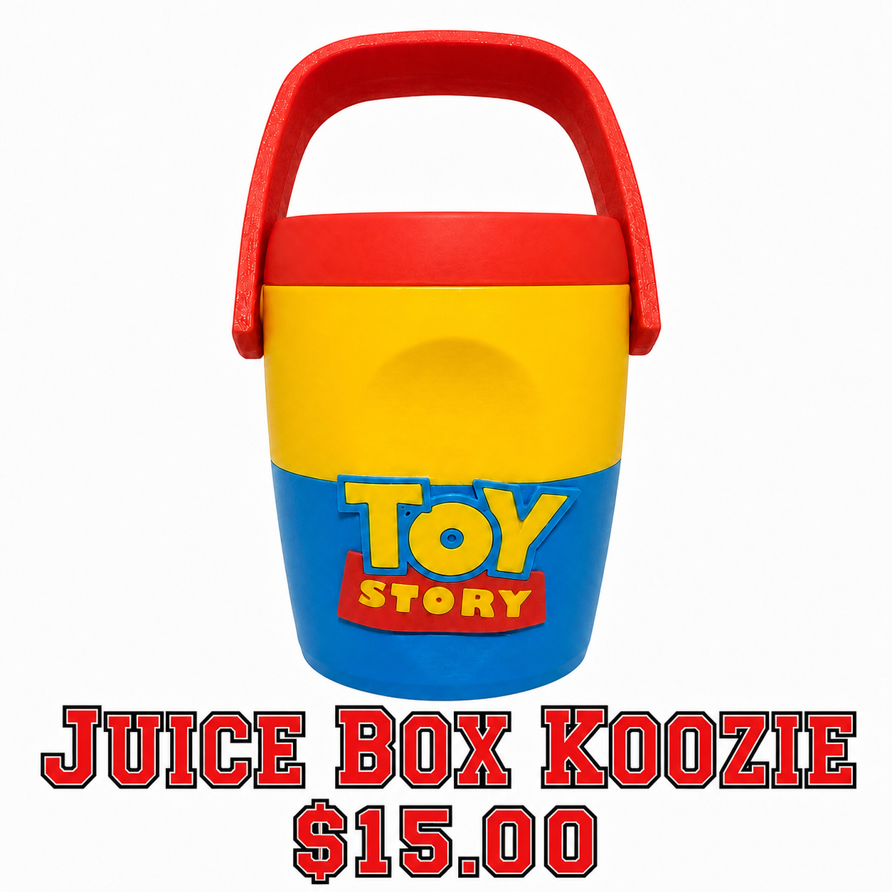Toy Story juice box koozie