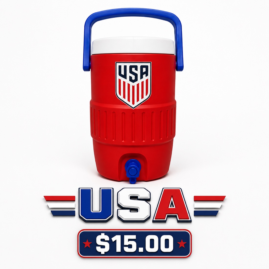 USA Soccer mini cooler